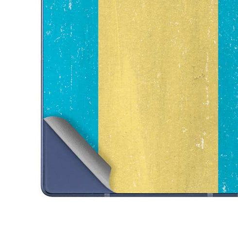 Bahamas Flag Distressed Galaxy Z Fold6 Skin